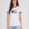 Just Fish It Nike Hook Inspired Ringer Tee