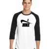 Just Hike It Nike Hiker Inspired Raglan Tee