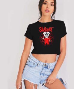 KK Metal Slidknot Animal Crossing Crop Top Shirt