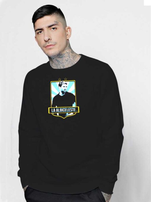 La Albiceleste Argentine Messi 10 Sweatshirt