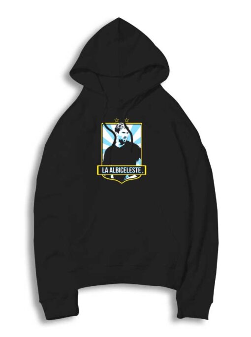 La Albiceleste Argentine Messi 10 Hoodie