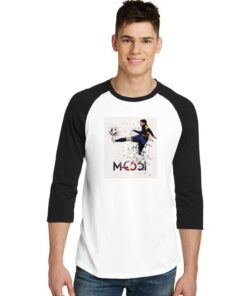 Leo Messi Barcelona Last Moment Raglan Tee