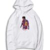 Lionel Messi 10 Watercolor Art Hoodie