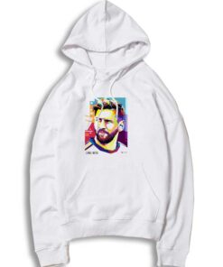 Lionel Messi WPAP Painting Hoodie