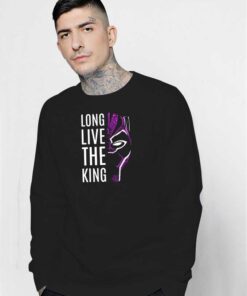 Long Live The King Black Panther Sweatshirt