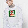 Lurkers 7 Eleven Parody Workaholics Logo Sweatshirt