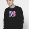 MTV Music Television Flower Logo Sweatshirt