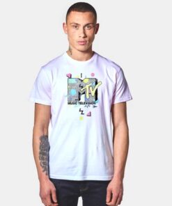 MTV Music Television Retro Design Logo T Shirt