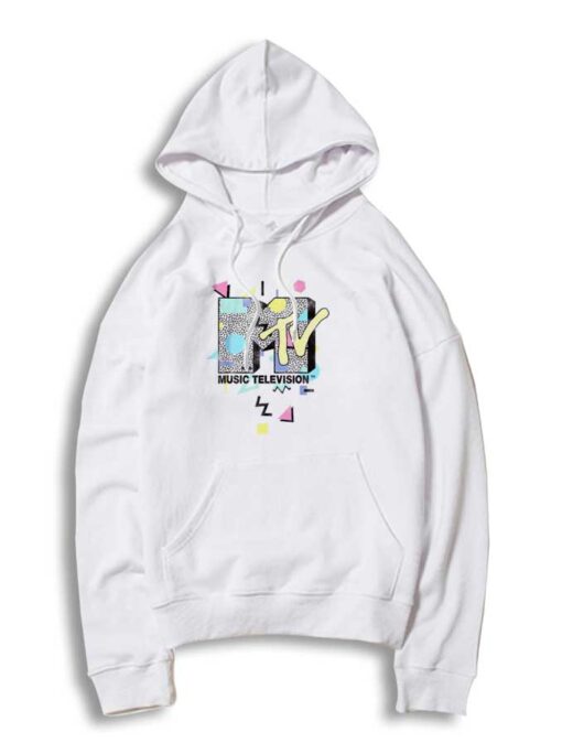 MTV Music Television Retro Design Logo Hoodie