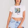 MTV Music Television Retro Design Logo Crop Top Shirt