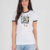 MTV Music Television Retro Design Logo Ringer Tee