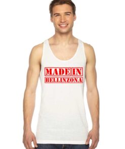 Made in Bellinzona Switzerland Nation Tank Top