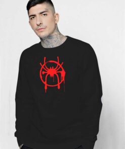 Marvel SpiderMan Into the Spider Verse Dripping Sweatshirt