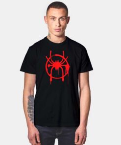 Marvel SpiderMan Into the Spider Verse Dripping T Shirt