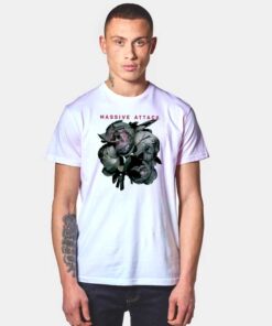 Massive Attack Collected Black Rose T Shirt