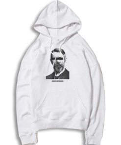 Max Weber Influence Black And White Hoodie