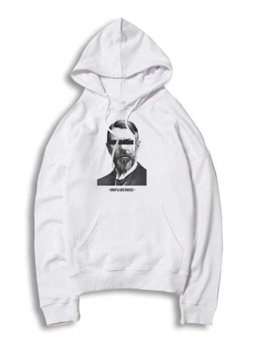 Max Weber Influence Black And White Hoodie