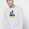 Messi 10 GOAT Six Ballon d'Or Sweatshirt