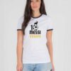 Messi 10 GOAT Six Ballon d'Or Ringer Tee