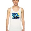 Messi Starry Night Van Gogh Style Tank Top