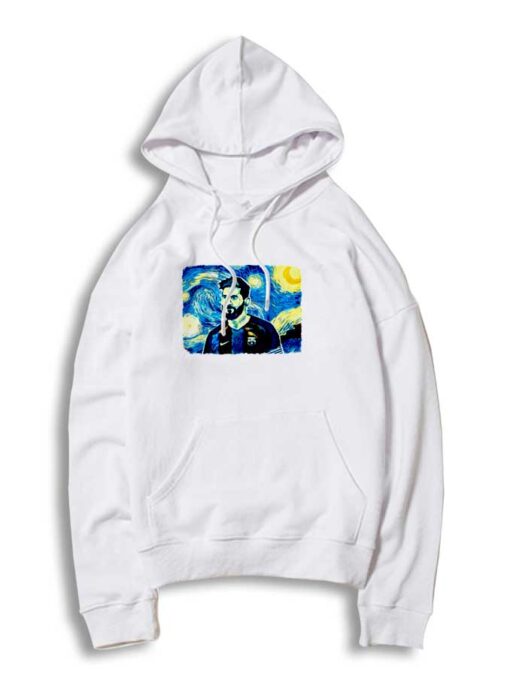 Messi Starry Night Van Gogh Style Hoodie