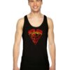 Metal Jesus Rocks Skull Band Tank Top