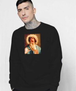 Mia Wallace Virgin Mary Vintage Sweatshirt