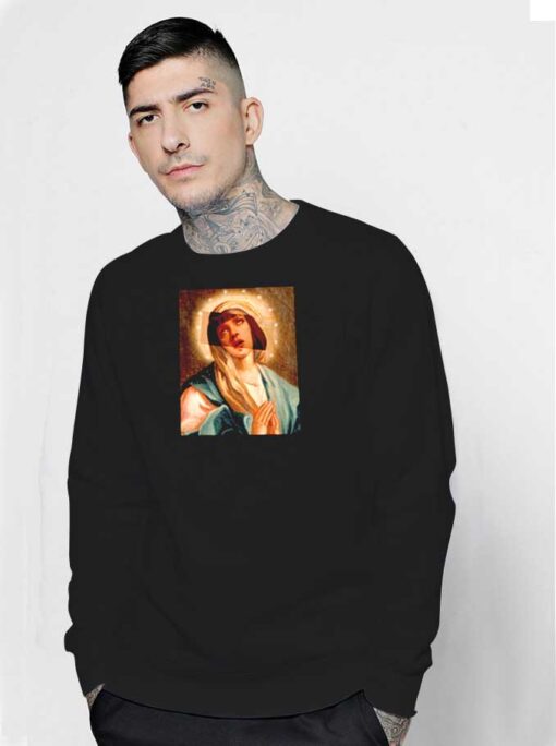 Mia Wallace Virgin Mary Vintage Sweatshirt