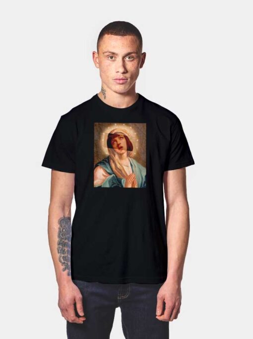 Mia Wallace Virgin Mary Vintage T Shirt