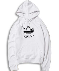 My Neighbor Totoro In Adidas Logo Hoodie