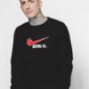 Naruto Jutsu It Akatsuki Nike Red Cloud Sweatshirt