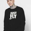 Nike Just Fly It Plane Fumes Mark Sweatshirt