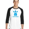 Oddidas Pokemon Adidas Mashup Raglan Tee