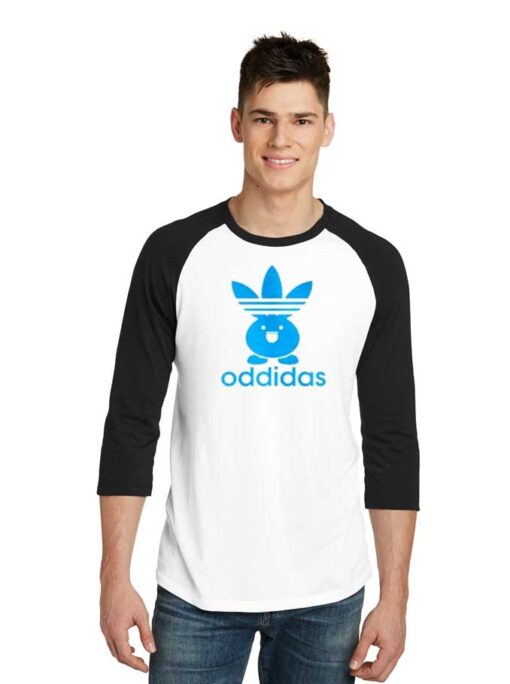 Oddidas Pokemon Adidas Mashup Raglan Tee