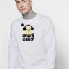 Owl City Owl Using Headphone Sweatshirt