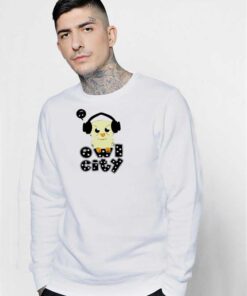 Owl City Owl Using Headphone Sweatshirt