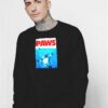 Paws Cat and Mouse Jaws Parody Sweatshirt