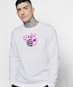 Peppa Pig Anti Social Social Club Sweatshirt