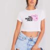 Peppa Pig Head The North Face Crop Top Shirt