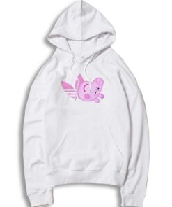 Peppa Pig Head X Adidas Inspired Hoodie