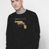 Placebo Trigger Happy Hands Pistol Sweatshirt