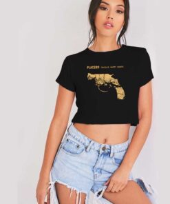 Placebo Trigger Happy Hands Pistol Crop Top Shirt