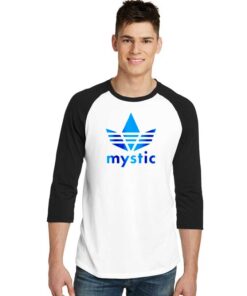 Pokemon Mystic Team Adidas Logo Raglan Tee