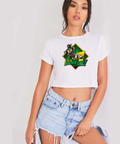 Power Rangers It's Morphin Time Crop Top Shirt