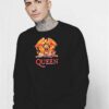 Queen Official Classic Fire Crest Sweatshirt