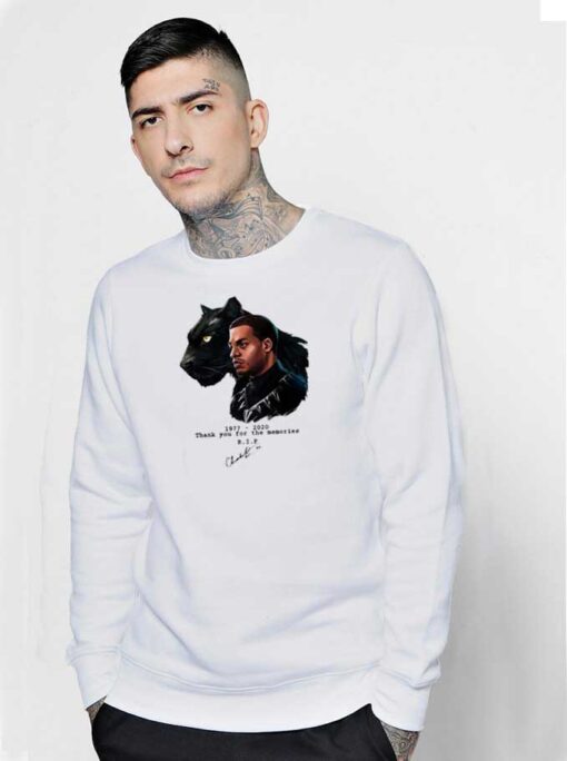 RIP Black Panther Thank You For The Memories Sweatshirt