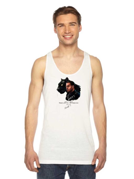 RIP Black Panther Thank You For The Memories Tank Top