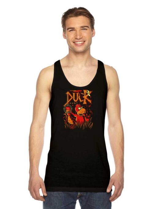 Retro Duck Hunt Pull the Trigger Tank Top