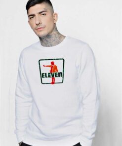 Retro Eleven Stranger Things 7 Eleven Logo Sweatshirt