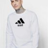 Sad Adidas Logo Inspired Parody Sweatshirt